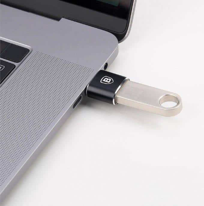 Адаптер USB Baseus для жінок до типу C