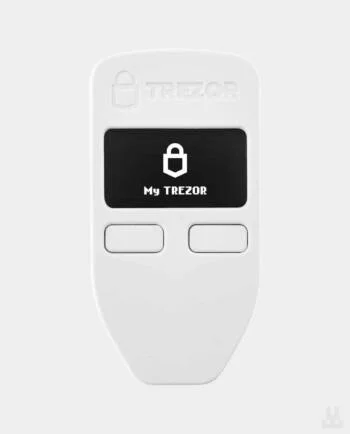 Trezor One в белом цвете