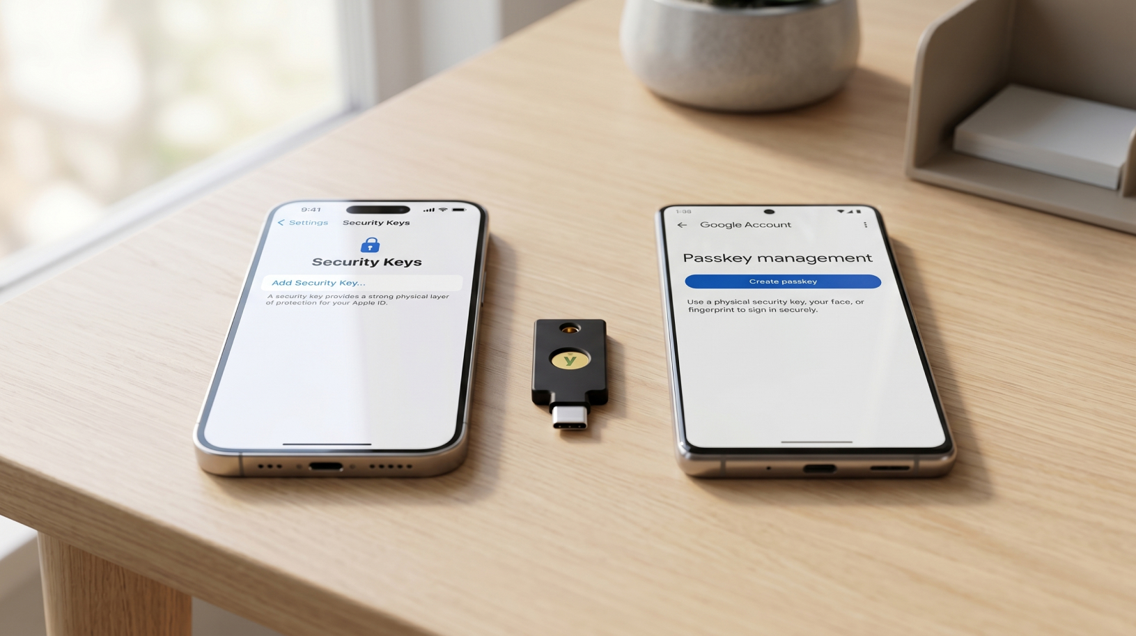 Security Key C NFC Work's with Android and IOS
