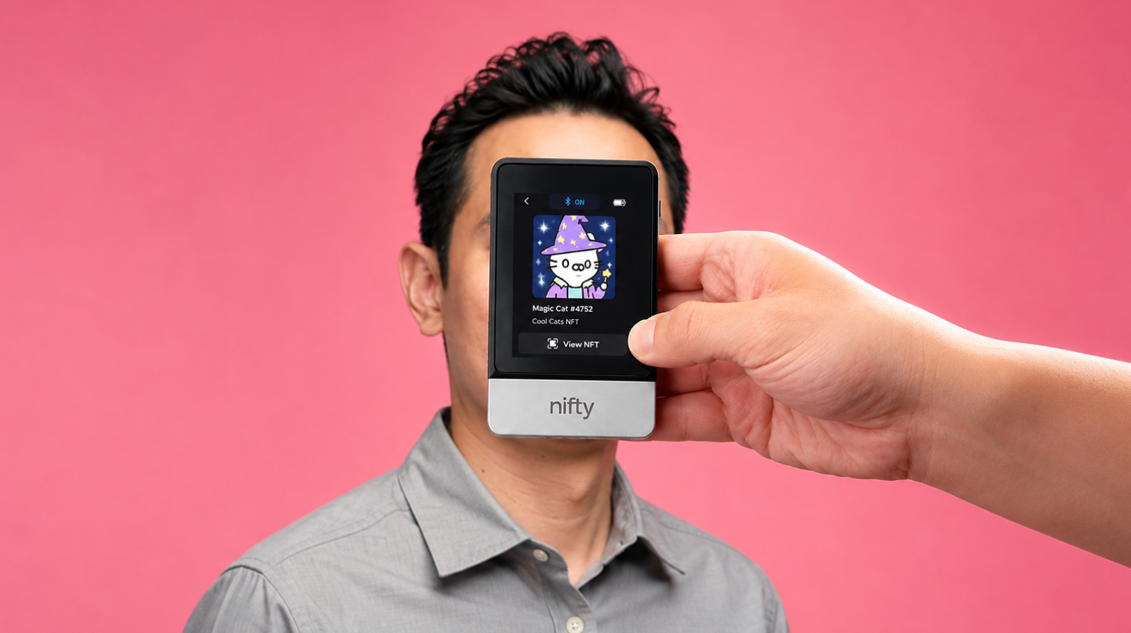 SecuX Nifty 10 Secux Nifty NFT On Device