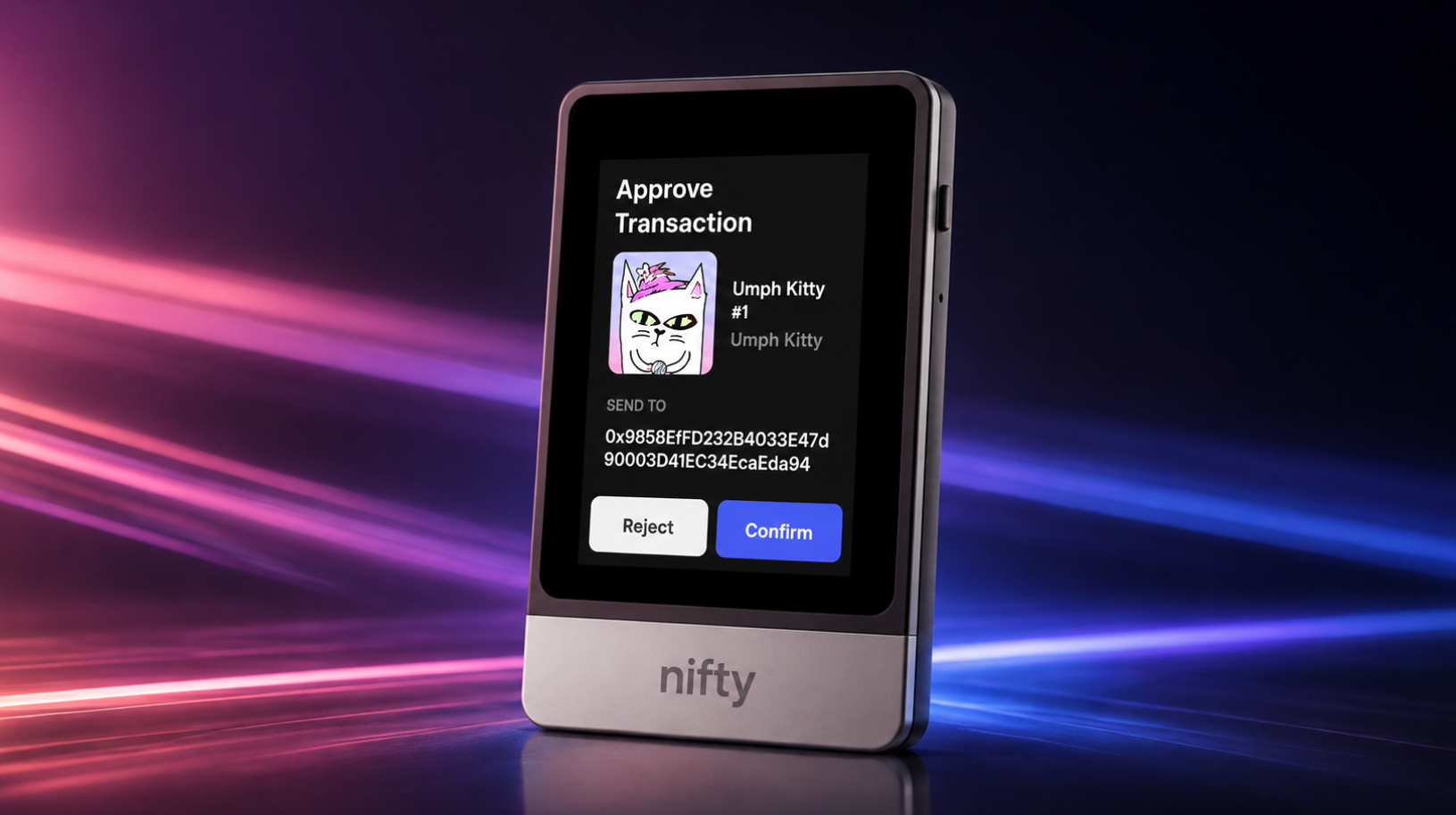 SecuX Nifty 13 Secux Nifty One App