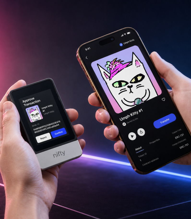 SecuX Nifty 14 Secux Nifty Connect To Smartphone