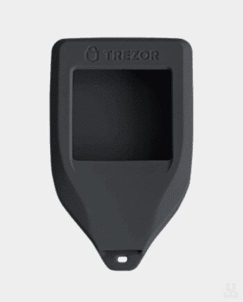 Glove Protective silicone case for Trezor Model T Black