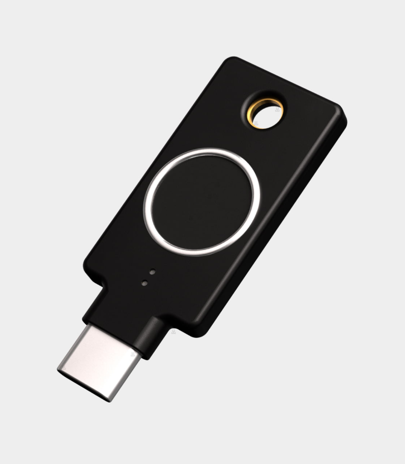 YubiKey C Bio 16 YubiKey C Bio для технічної специфікації