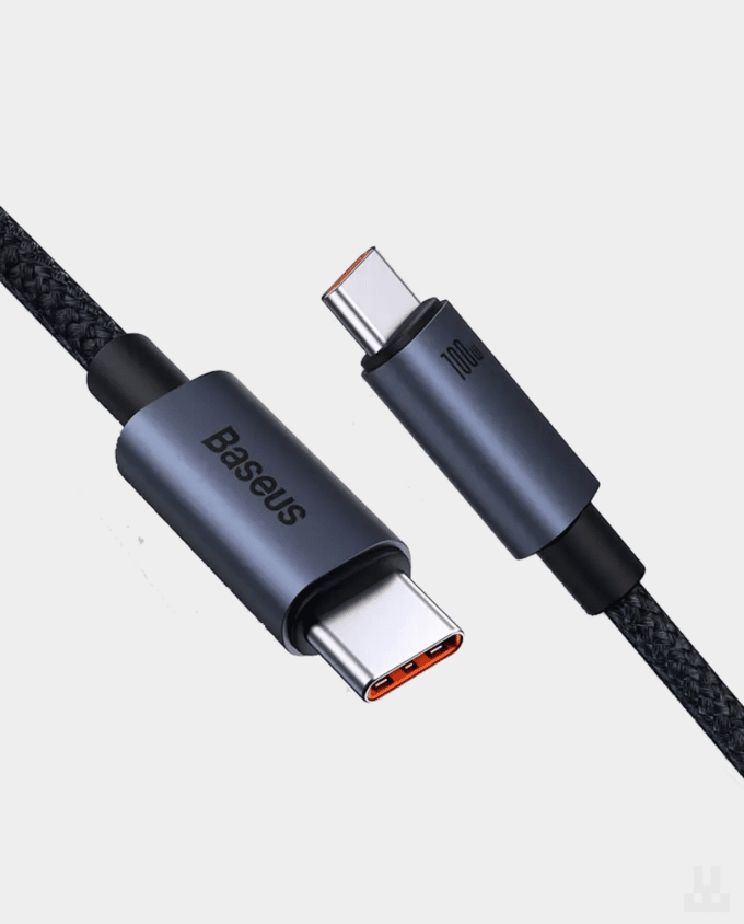 Baseus USB Cable PD 100W USB C to Type C Fast Charger Cable for Xiaomi Samsung MacBook iPad 5A Mobile Phone Cord USB Cable TypeC