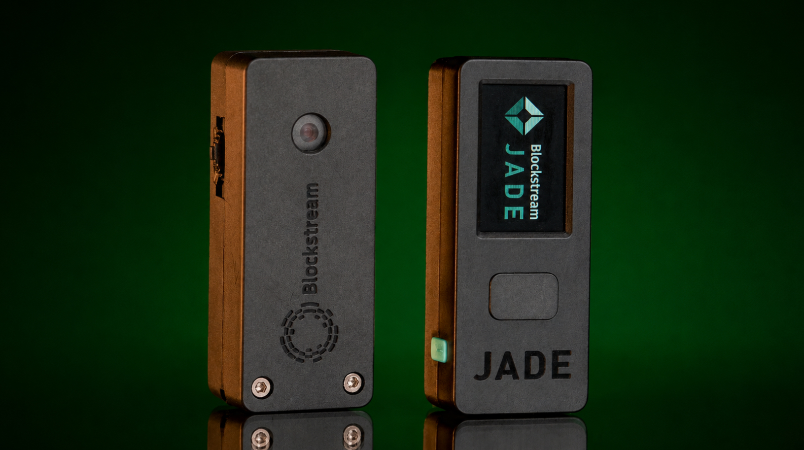 Blockstream Jade From Front And Back