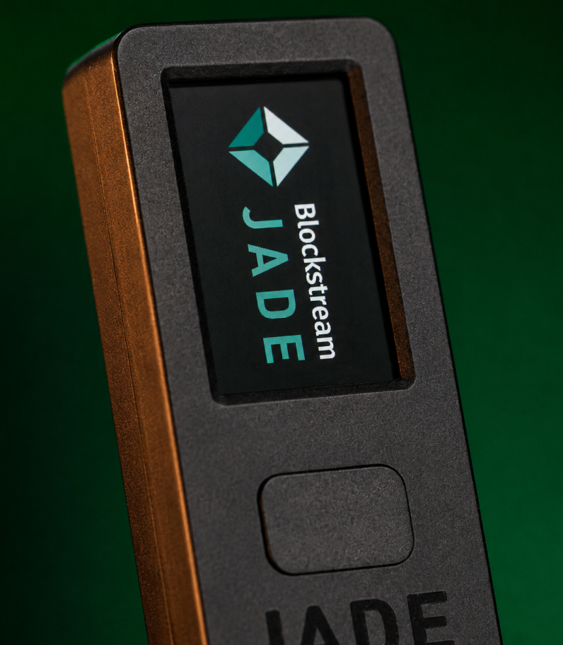 Blockstream Jade Control Your Transaction On Screen