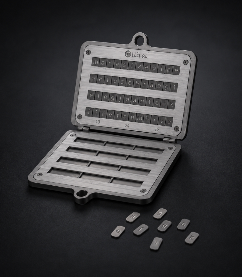 Ellipal Seed Phrase Steel 8 Ellipal Seed Phrase Steel Backup