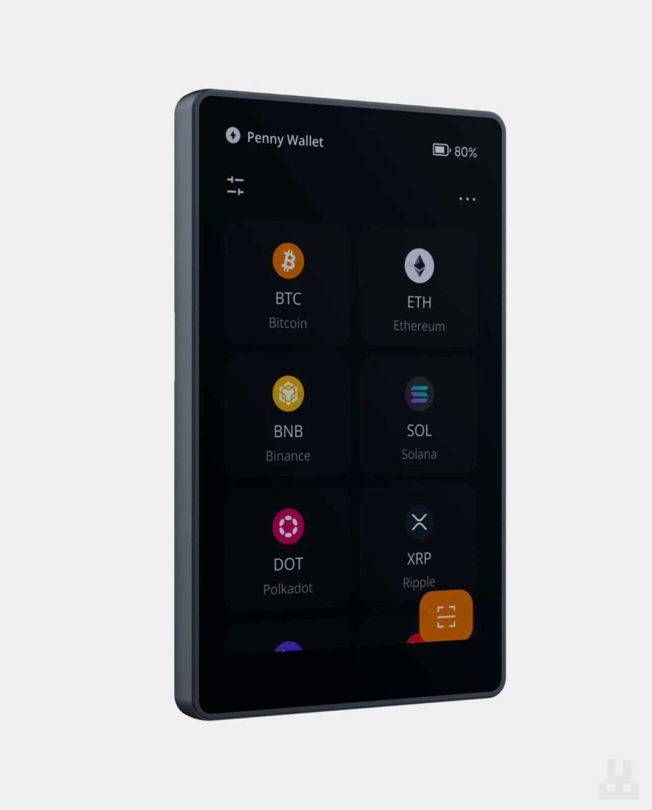 Keystone - Cryptocurrency Hardware Wallet 100% air-gapped, 4-inch Touch Screen, Fingerprint Sensor, Store Your Crypto securely (Keystone 3 Pro)
