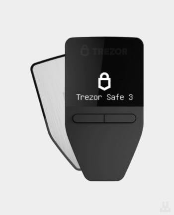 Trezor Safe 3 front and back