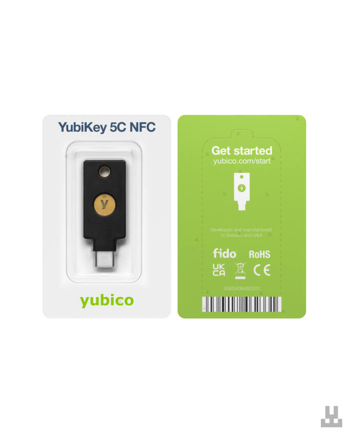 Yubikey 5C NFC packing