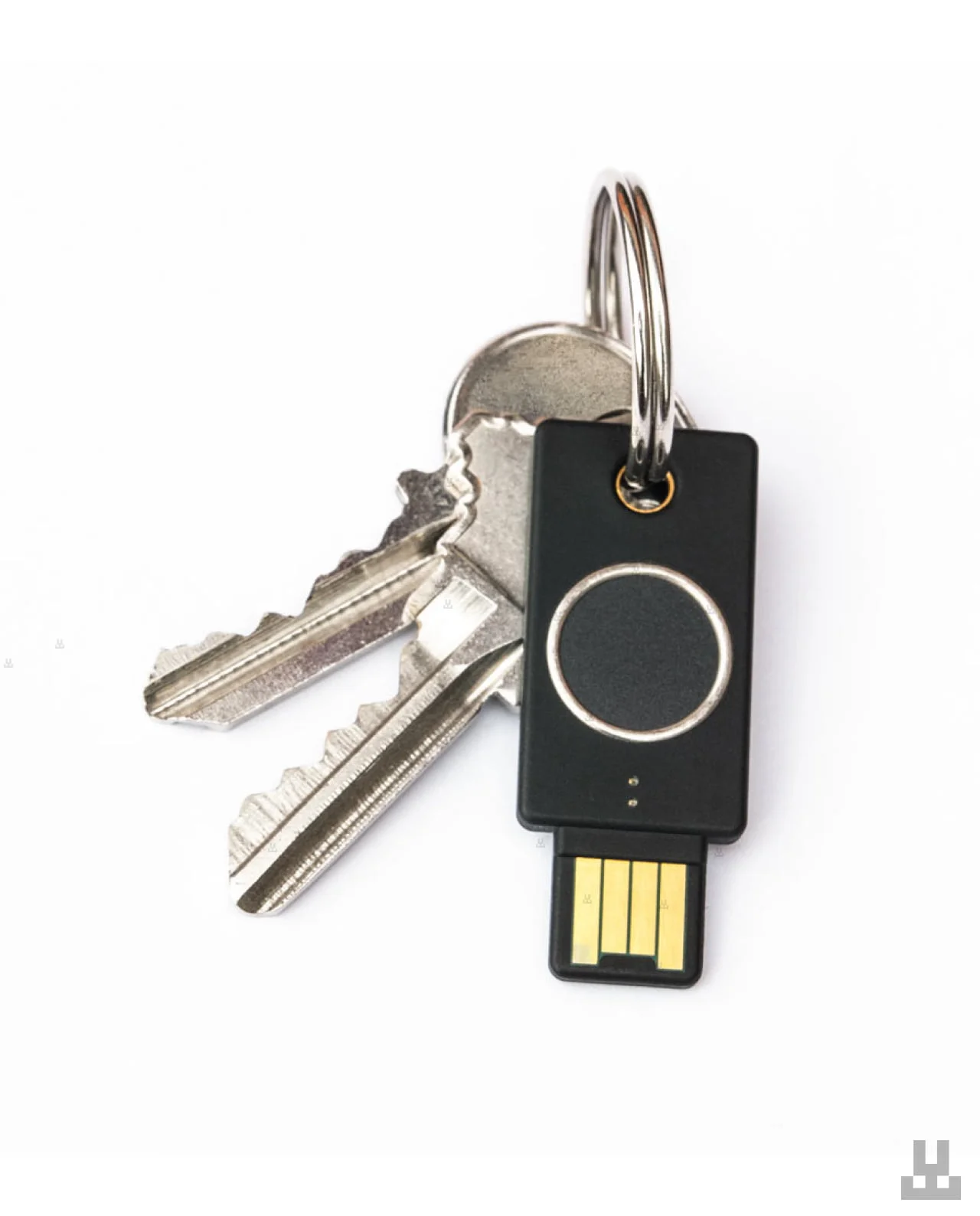 Yubikey Bio on keychain