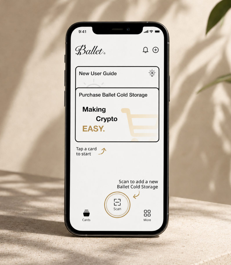 Ballet Crypto — Подарочная карта Bitcoin 12 Ballet Crypto BTC Gift Card Transfer