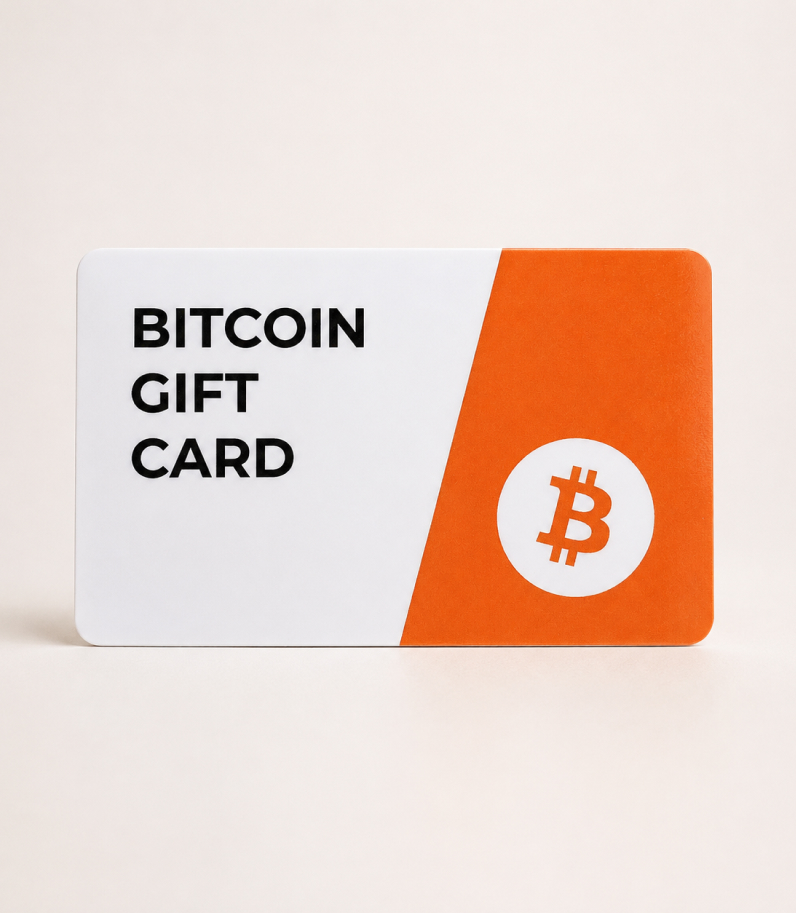 Ballet Crypto — Подарочная карта Bitcoin 15 Ballet Crypto BTC Gift Card Box Content
