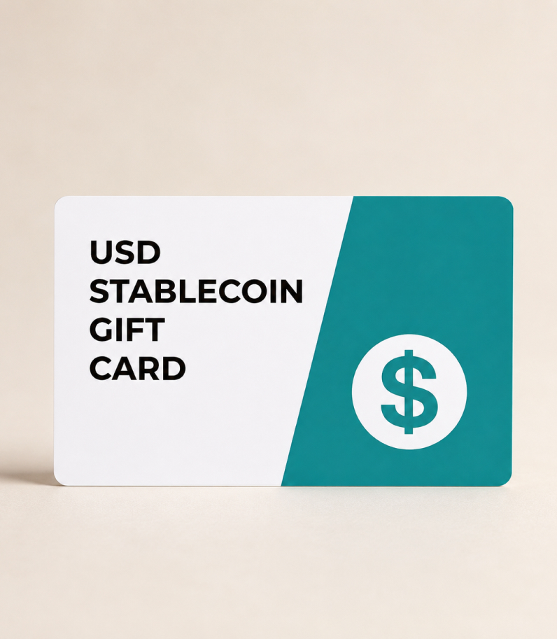 Ballet Crypto USD Gift Card Box Content