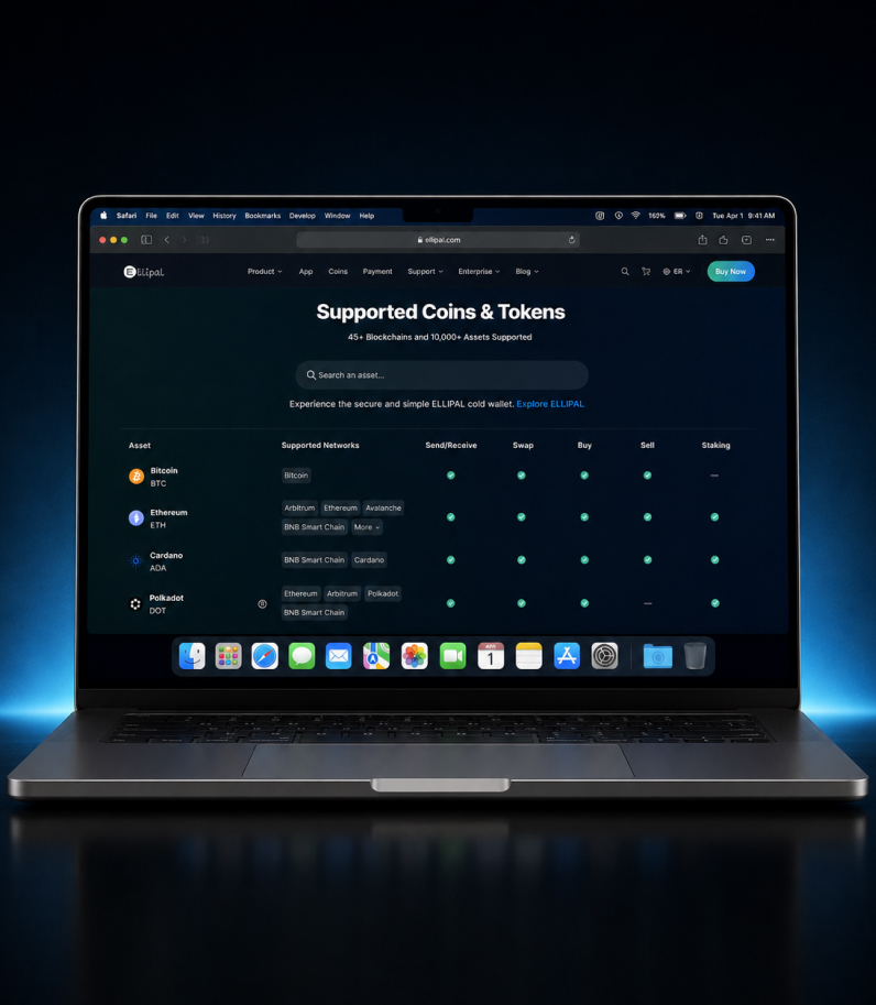 Ellipal Titan 2.0 17 Ellipal Titan 2.0 Supported Coins