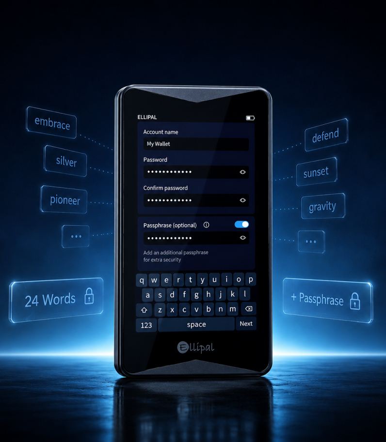 Ellipal Titan 2.0 9 Ellipal Titan 2.0 Passphrase