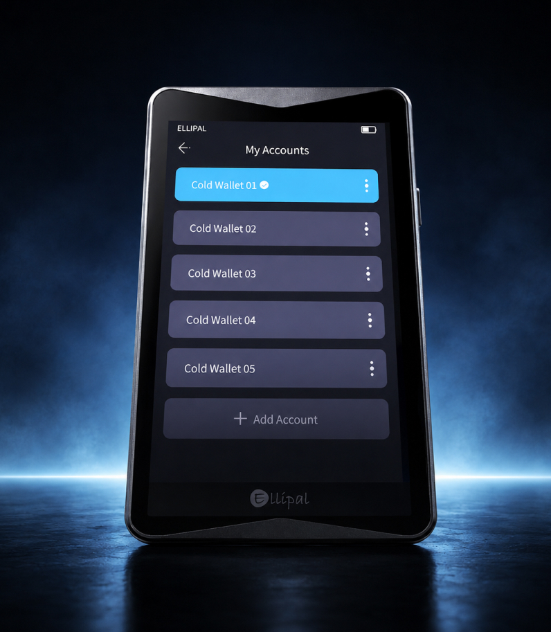 Ellipal Titan 2.0 15 Ellipal Titan 2.0 Up To 5 Wallets