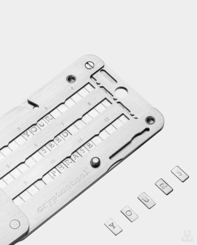 Cryptosteel Cassette Seed Phrase Yours