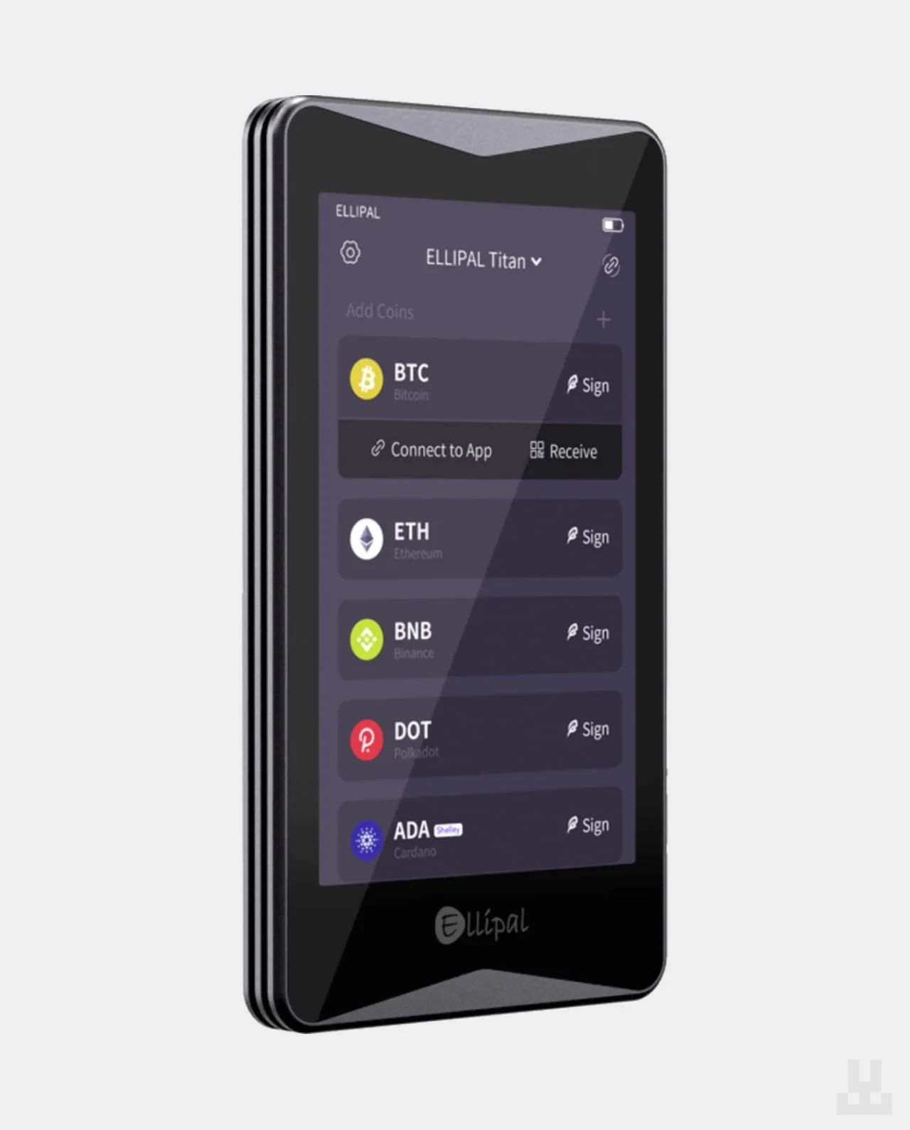 Ellipal Titan 2.0 hardware wallet