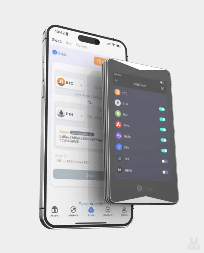 Ellipal Titan 2.0 mobile app