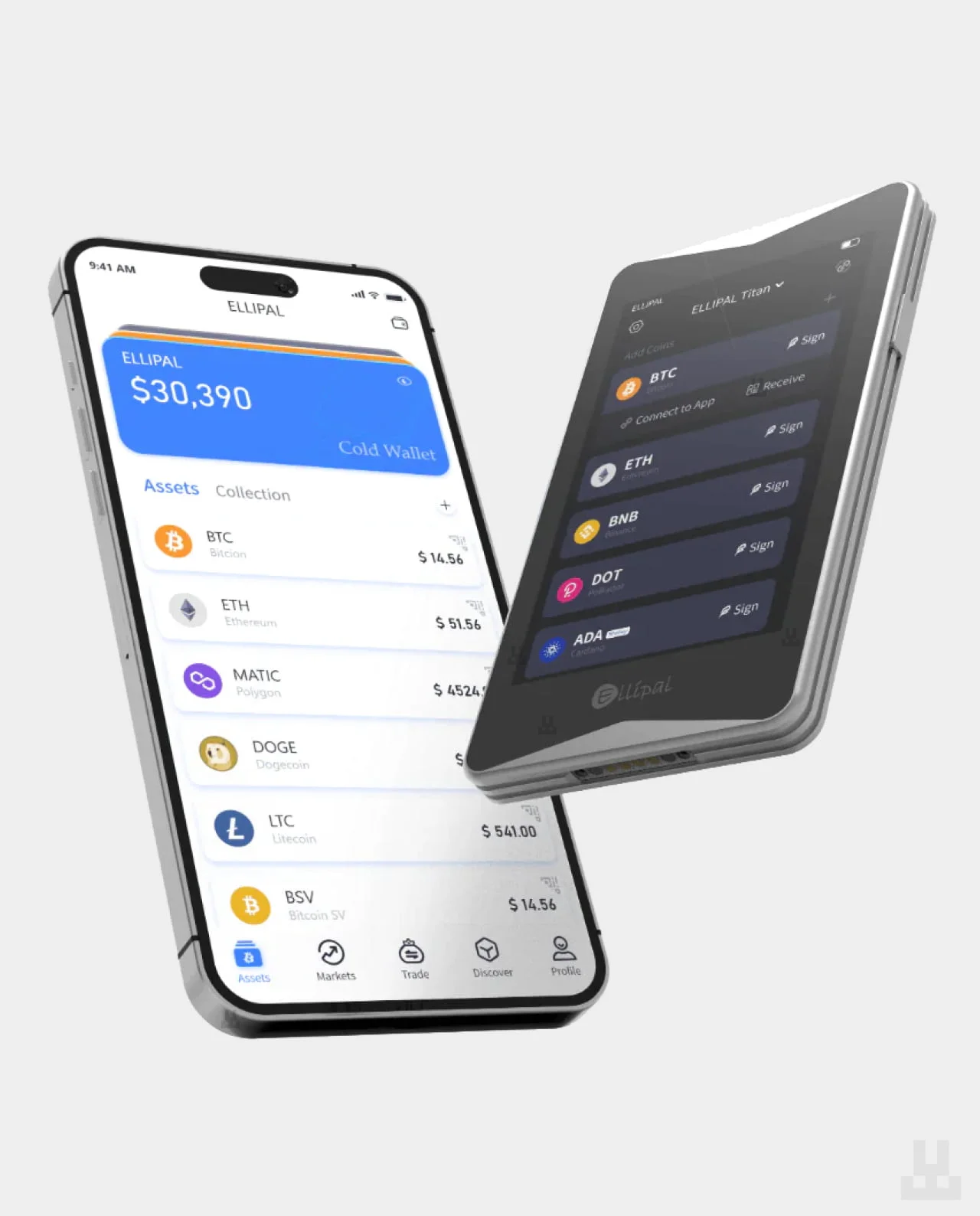 Ellipal Titan 2.0 mobile application