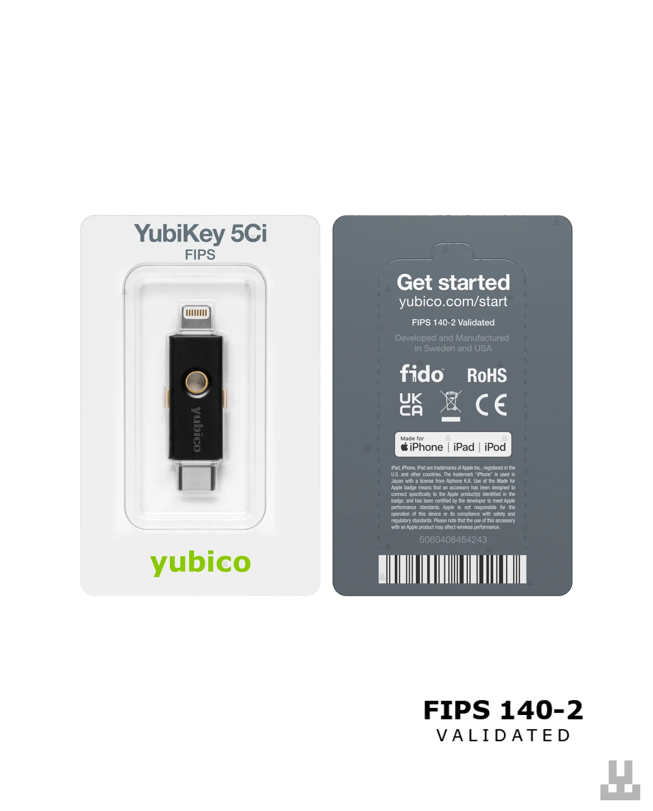 Yubikey 5Ci FIPS 6 Yubikey 5Ci FIPS - Зображення 6