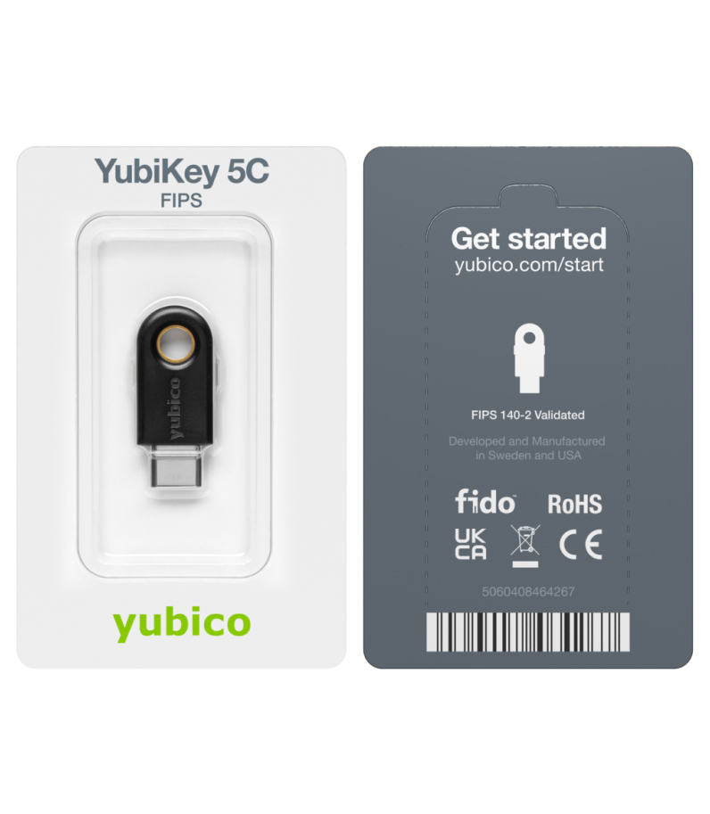 Yubikey 5C FIPS Box Content