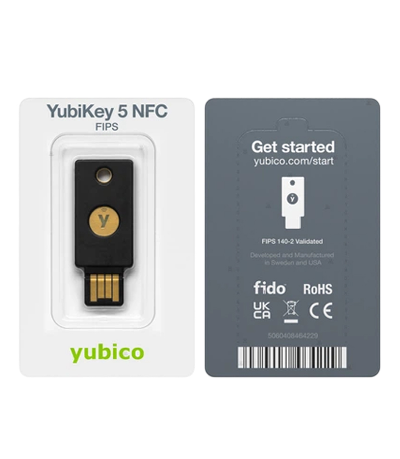 Yubikey 5 NFC FIPS Box Content