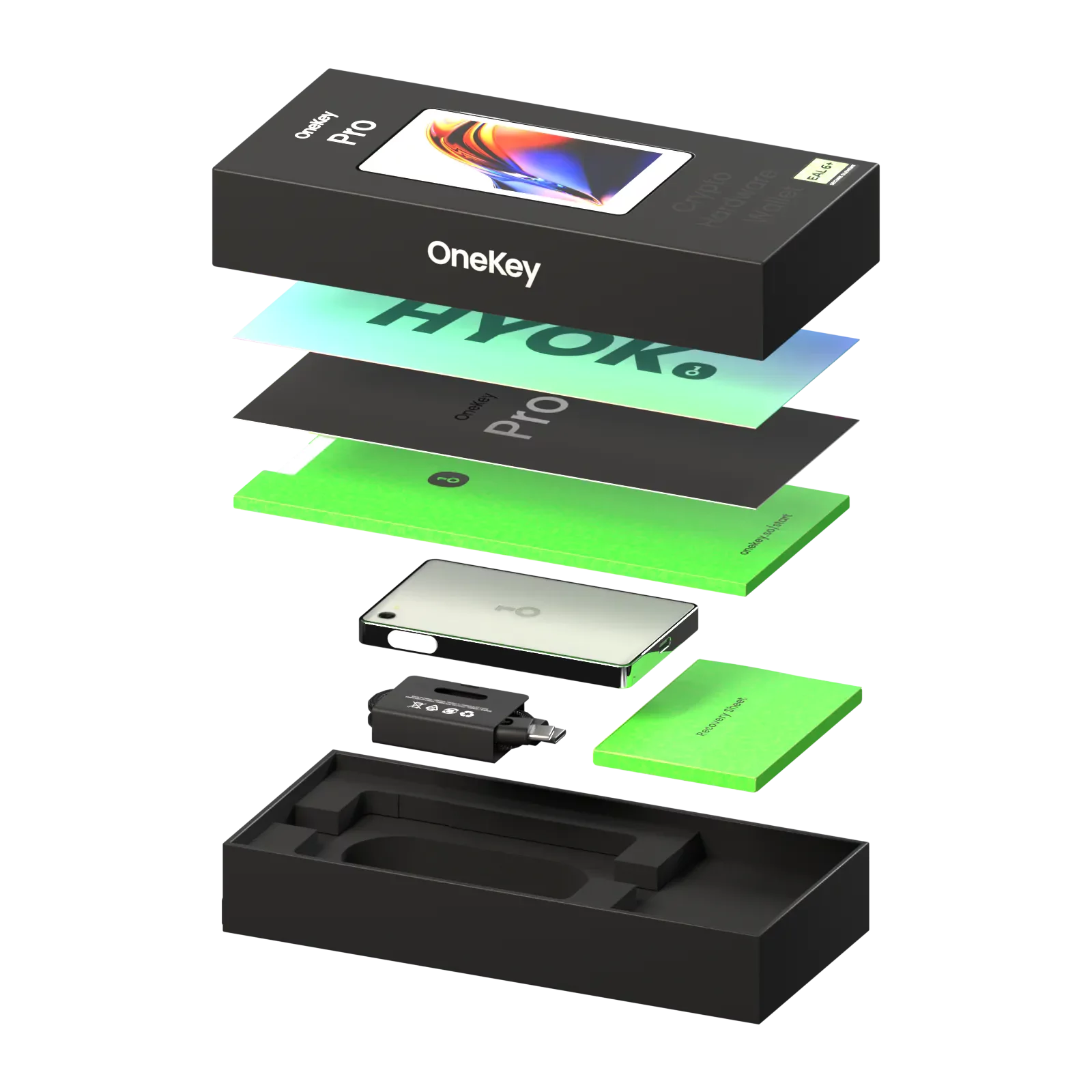 OneKey Pro - Black — Купить Аппаратные кошельки в Украине