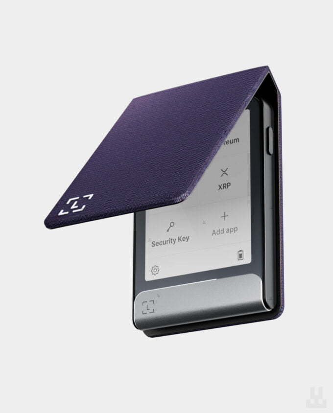 Ledger Flex Magnet Folio - Party Aubergine