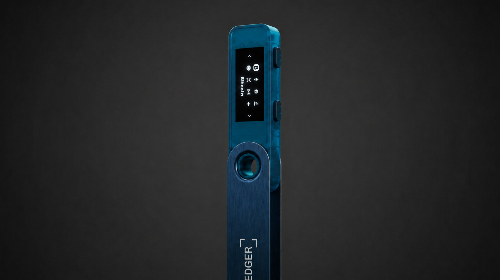 Ledger Nano S Plus Sapphire Blue Header Image