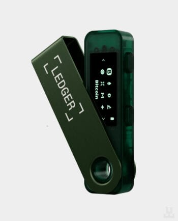 Ledger Nano S Plus Emerald Green Device