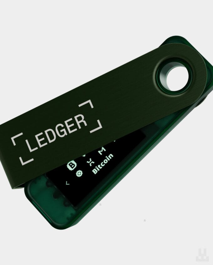 Ledger Nano S Plus Emerald Green New Device