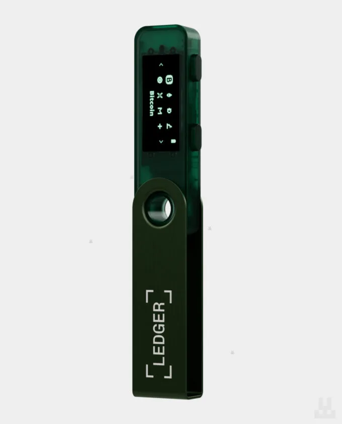 Ledger Nano S Plus Emerald Green Device