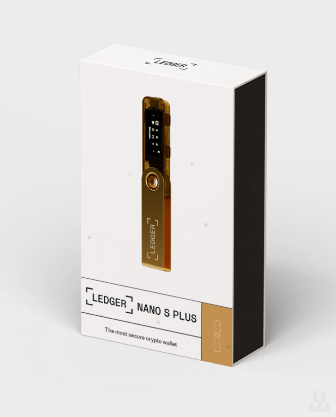 Ledger Nano S Plus Gold Box