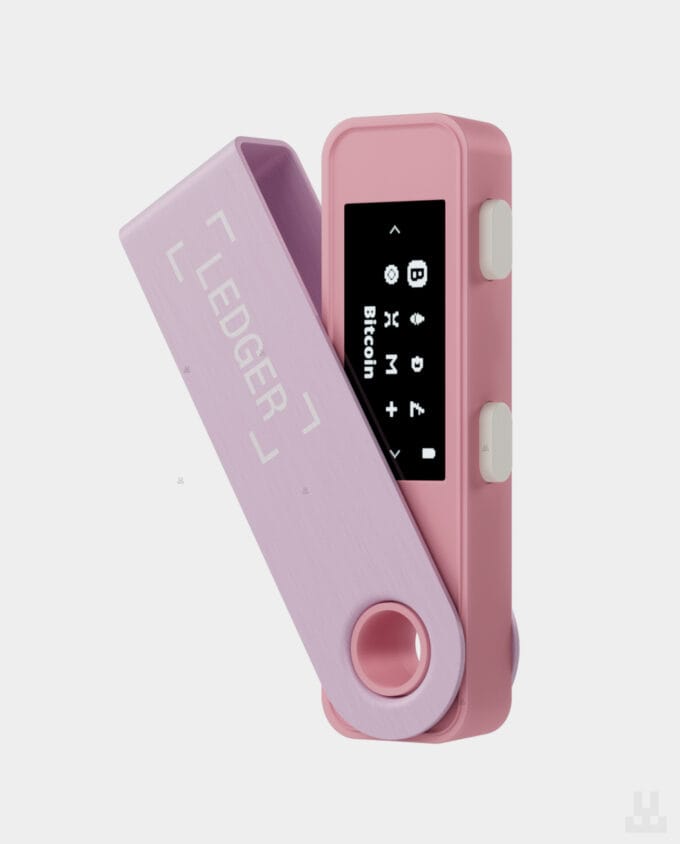 Ledger Nano S Plus Pink Front Device