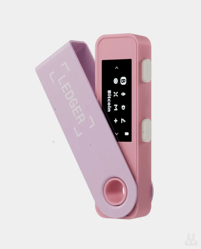 Ledger Nano S Plus Pink Front Device