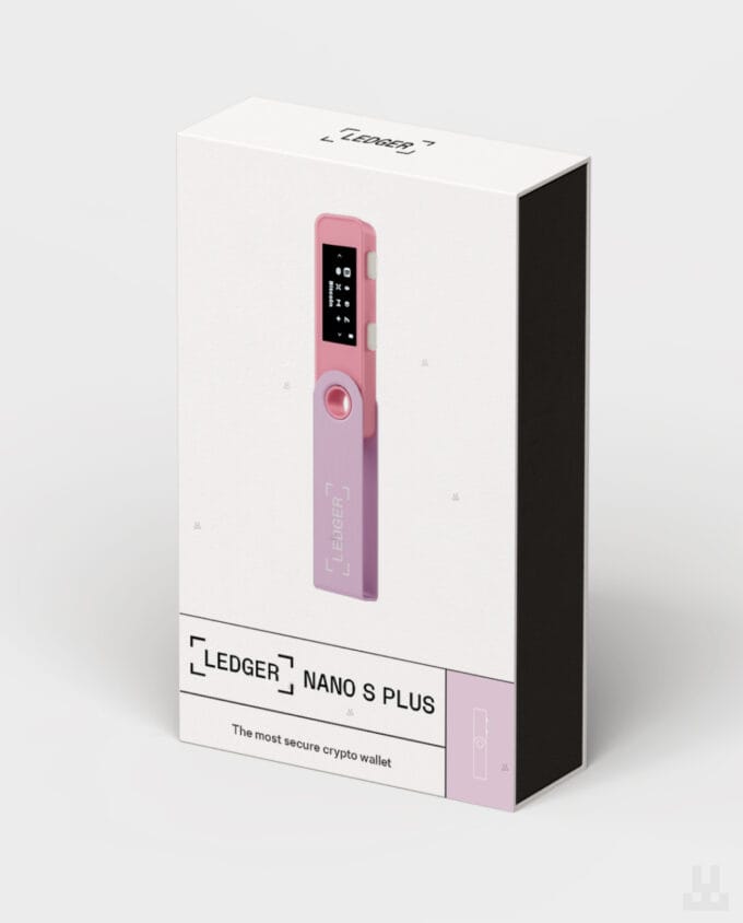 Ledger Nano S Plus Pink Box