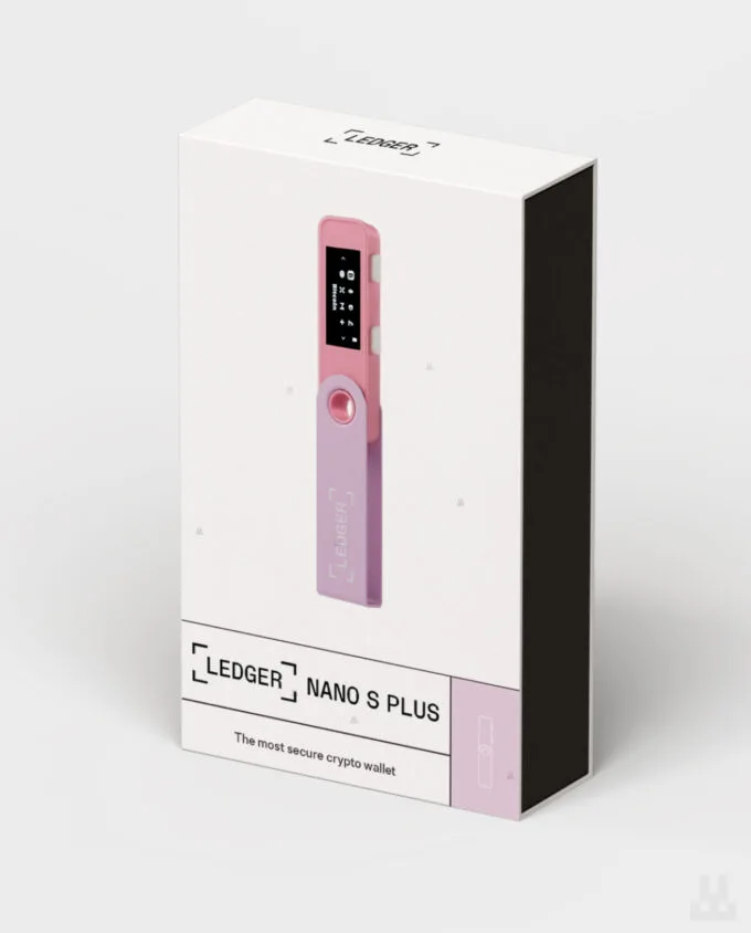 Ledger Nano S Plus Pink Box