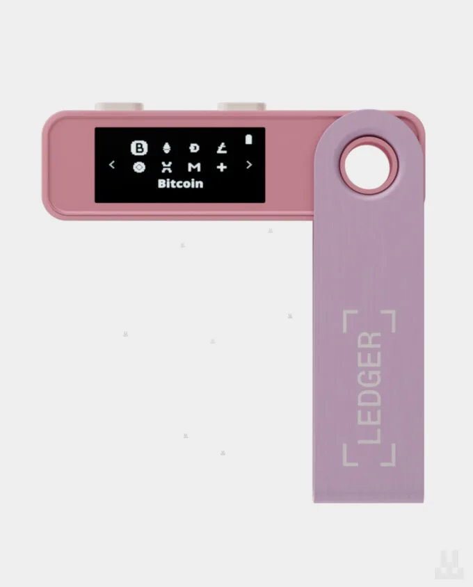 Ledger Nano S Plus Pink Open Device