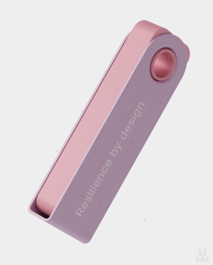 Ledger Nano S Plus Pink Back