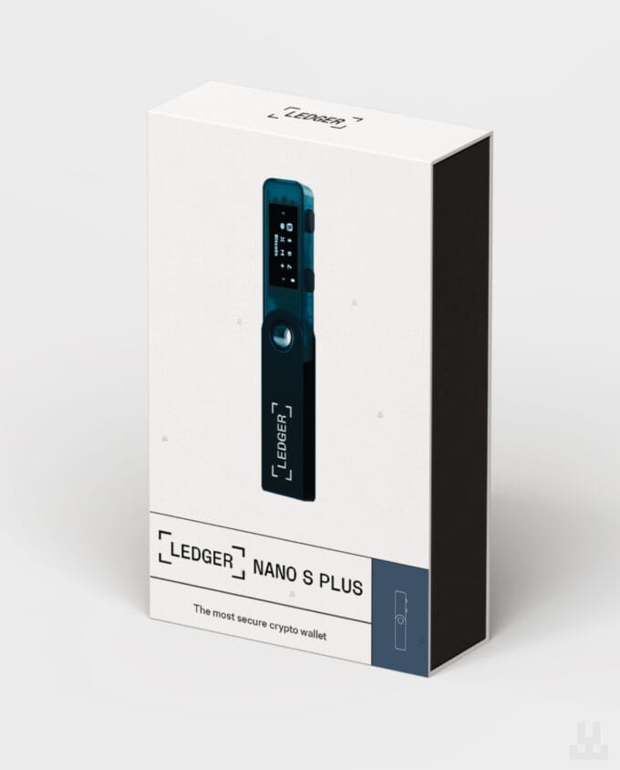 Ledger Nano S Plus Sapphire Blue Box