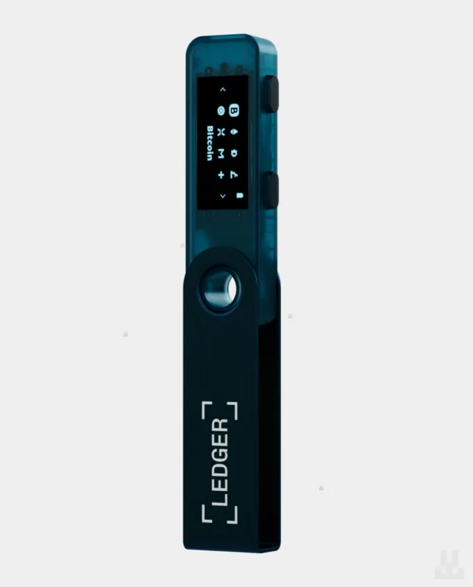 Ledger Nano S Plus Sapphire Blue Device