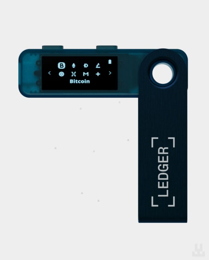 Ledger Nano S Plus Sapphire Blue Open Device