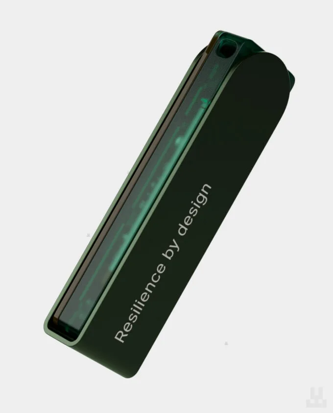 Ledger Nano X Emerald Green Back