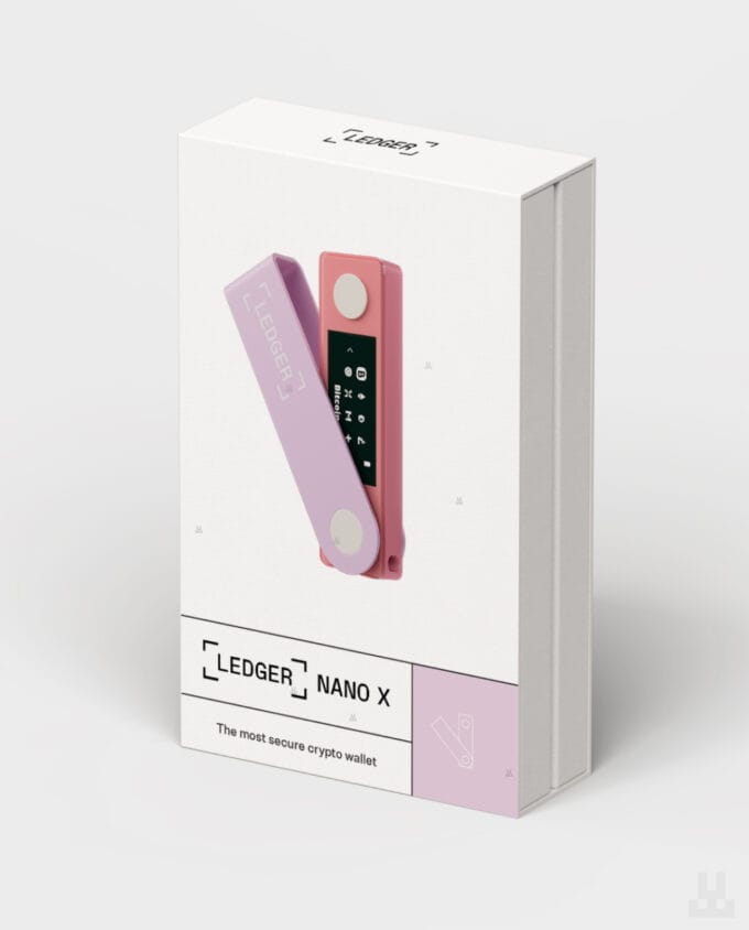 Ledger Nano X Pink Packing