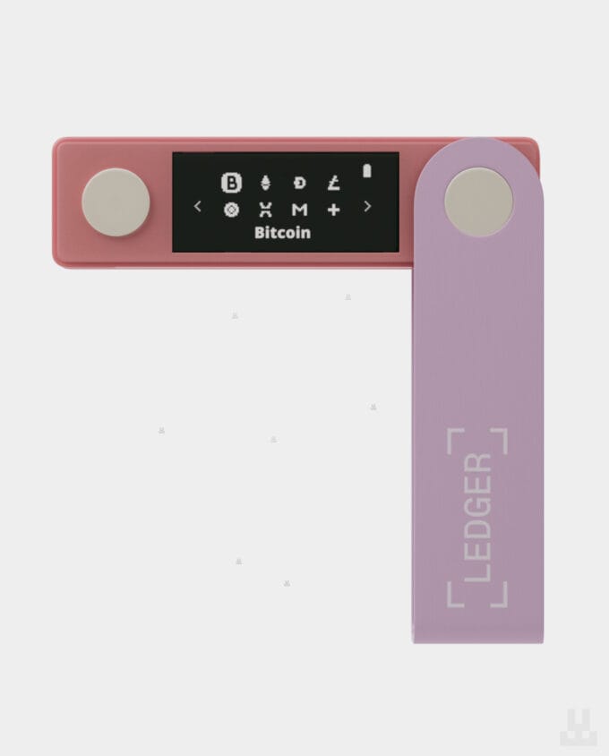 Ledger Nano X Pink Open