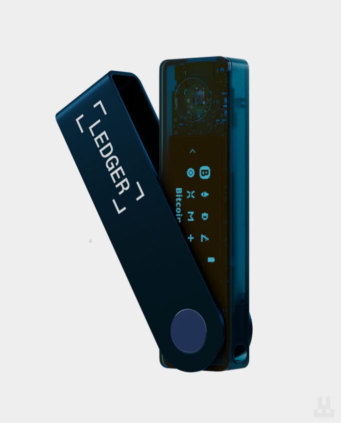 Ledger Nano X Sapphire Blue Photo