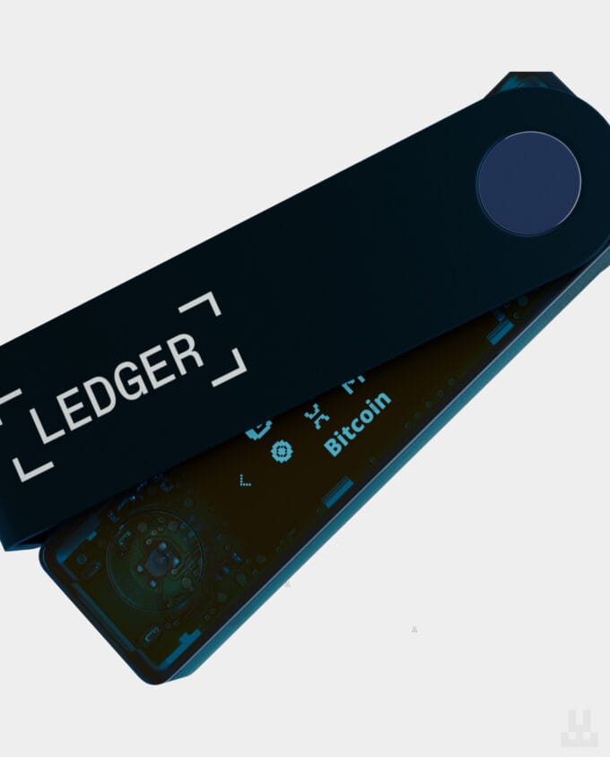 Ledger Nano X Sapphire Blue Device